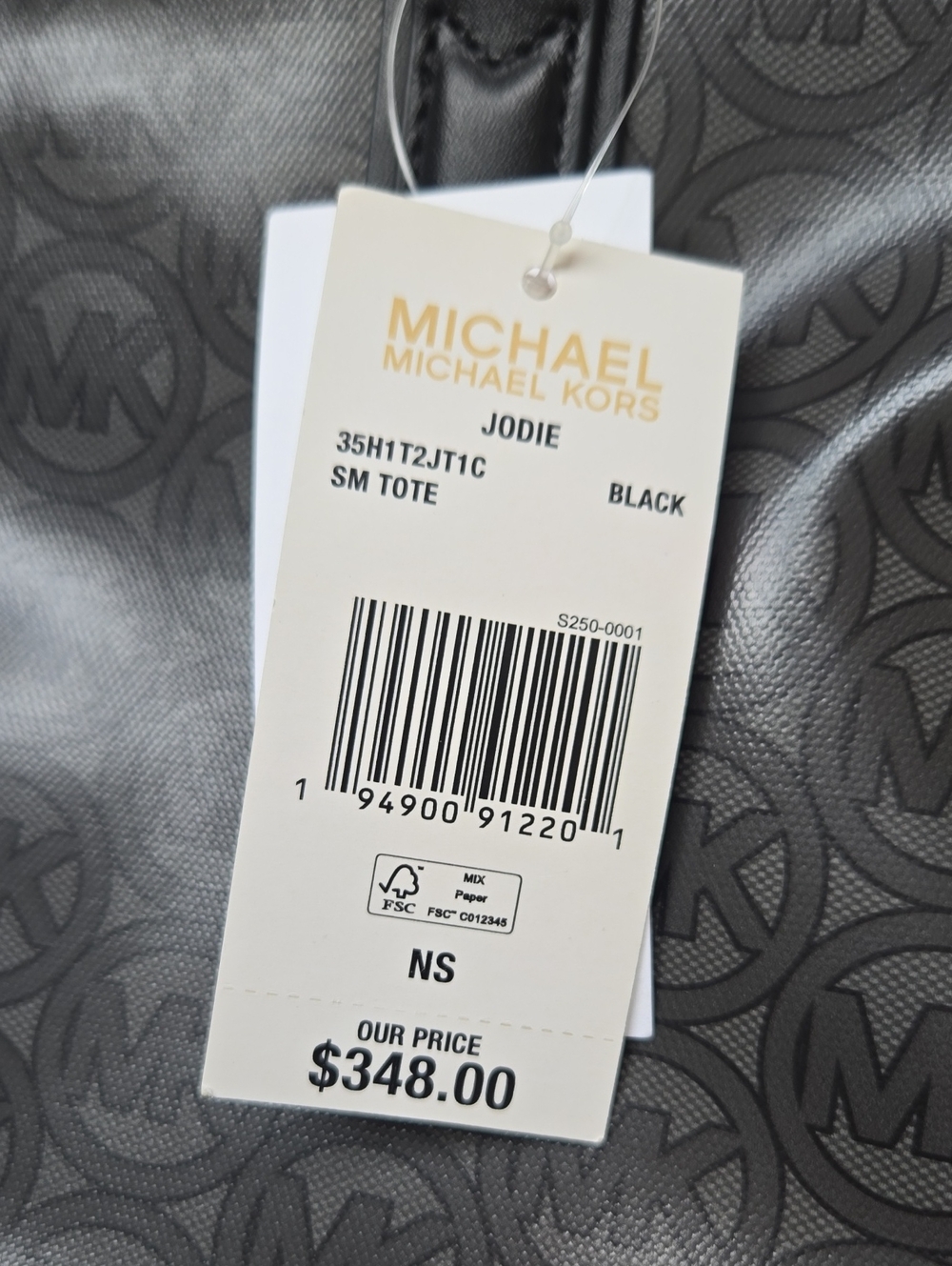 NWT Michael Kors Jodie Tote, Small - Picture 5 of 5
